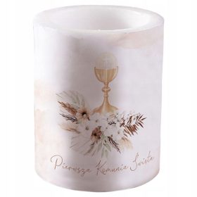 Sveča/Lanterija dišava Boho Obhajilo 12x10cm VEL