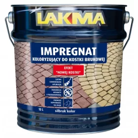   LAKMA SILBRUK BARVNI IMPREGNANT ZA BETONSKO TLAKOVANJE ANTRACIT 10L