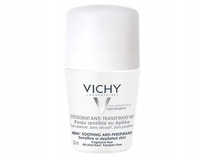 Vichy Deo antiperspirant za občutljivo kožo ali po depilaciji 50ml