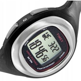   portna ura Timex T5K562 z merilnikom srčnega utripa in funkcijami štoparice in števca časa