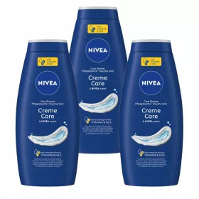 NIVEA Krema Care Gel za prhanje 3 x 750 ml