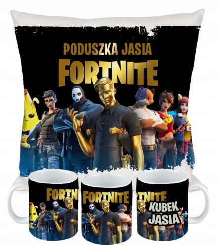  FORTNITE PILLOW MUG SET darilo + IME
