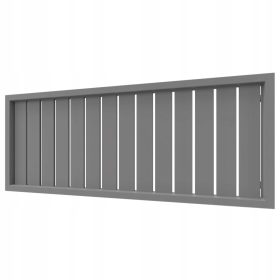 Sobni radiator pod okensko polico 68x119 BRADONE Antracit