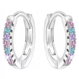  Mennica Bydgoska Okrogli uhani iz srebra 925