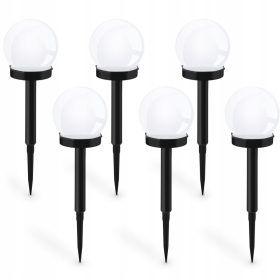  Vgradna solarna svetilka Interlook, bela, 33 cm, 1 kos.