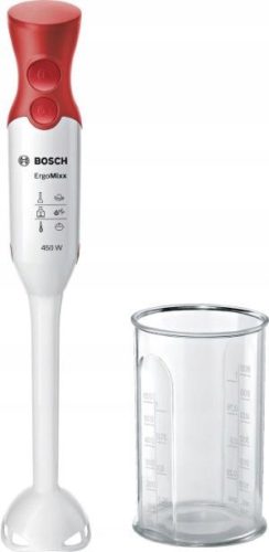  BOSCH MSM64010 ROČNI MEŠALNIK 450W ErgoMixx bela posoda 0,6 l, vzdržljiv