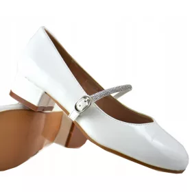   PANTOFELJCI Srebrni TRAK PETE KOMUNIJA BELO ekološko usnje vel.35