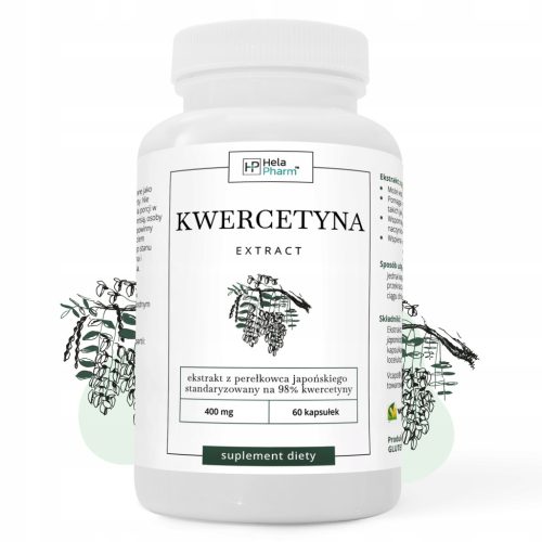 Kvercetin 400mg izvleček japonskega Sofore 60 kapsul - Hela Pharm®