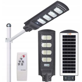 SuperLED solarna ulična svetilka 80 W 8000 lm s panelom