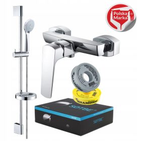   Slovenian name: Elegantni tuš set SOTBE TOGA s kromiranimi armaturami

SEO-optimized description: 
Z elegantnim tuš setom SOTBE TOGA boste ustvarili popolno kopalniško doživetje. Ta komplet vključuje 