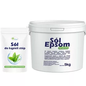   SLOVENIAN NAME: Naravna Sól Epsom 5kg + Sól Epsom s čajevim oljem

SEO-OPTIMIZED DESCRIPTION:
Nahajajoča se v naravnih virih, Sól Epsom je čisti mineralni spoj, ki je bogat s koristnimi minerali in el
