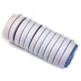 Belgasti beli elastični trakovi za lase brez spojev