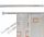 SHOWER ROD Raztezna tuš palica 70-120 x 22 mm srebrna