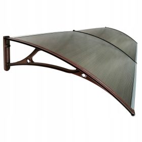 Nadstrešek nad vrati iz aluminija 200x80x23 cm