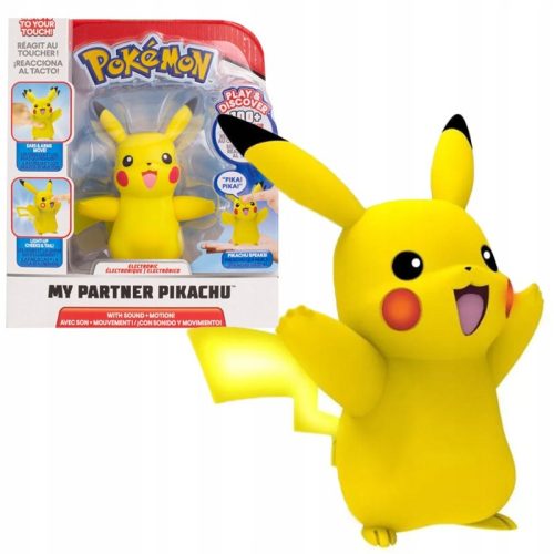 Igrača Pokemon Pikachu Moja Partnerica 11 cm rumena