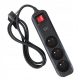 SuperVarnost PowerGuard 3m Podaljšek z 3 Vtičnicami in 2x USB