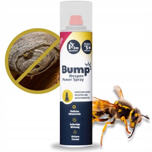 Razpršilec Wespen Power Spray - učinkovit aerosol proti osam in sršenom, 300 ml