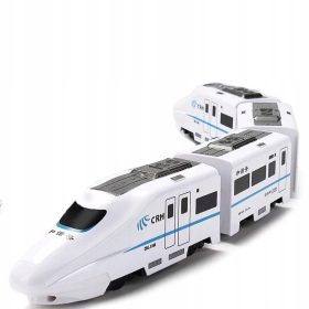 Električni vlak na baterije z vagoni