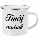Kovinski emajlirani kozarec CupCup, personaliziran z vašim dizajnom