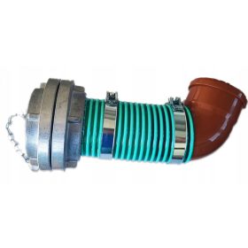 Hitri priključek za greznico s kolenom 67 stopinj 110