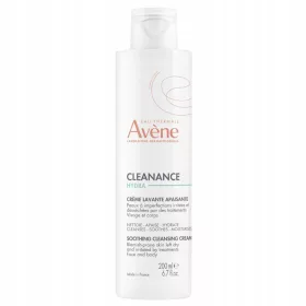   AVENE Cleanance Hydra: Hranilna čistilna krema za občutljivo in razdraženo kožo - 200 ml