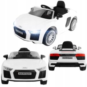   AKUMULATORSKI AVTO CABRIO AUDI R8 SPYDER Z DALJINSKIM UPRAVLJALCEM ZA OTROKE LED LUČI