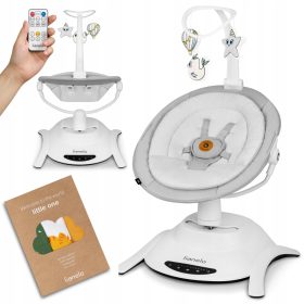   Ljuljačka Lionelo Bella 6v1 + set 3 bambusovih plenic Lionelo Bamboo Dino