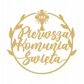 Krožni okraski za Prvo sveto obhajilo