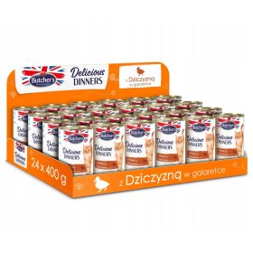 Mokra hrana za mačke z divjačino 9,6 kg