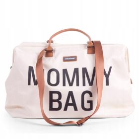   MAMINA TORBA VELIKE KAPACITETE CHILDHOME TORBA SLONČNA KREMA + PREVIJALNA MIZA