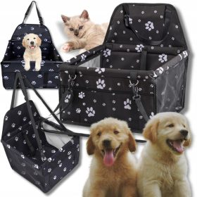 Velik Nosilec za Pse in Mačke za Varno Vožnjo