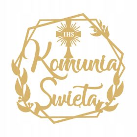 Krožni okraski s Prvim svetim obhajilom 50 cm