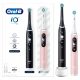 Električna zobna ščetka Oral-B iO6 DuoPack BLK/PNK