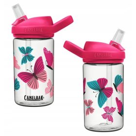 Camelbak Eddy+ Kids Butelka z motywem motyli 400ml różowa