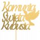 Slovenian Name: Okras za torto s personalizacijo Sveto obhajilo

SEO-Optimized Description:
Okras za torto s personalizacijo Sveto obhajilo je izdelek, ki bo dodal poseben dotik vašemu tortu ob prazno