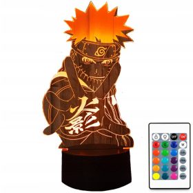 LAMPICA ZA NOČ NARUTO 3D LED