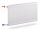 Jekleni panelni radiator Purmo Compact (C) bel 700 x 600 x 152 mm - bocni prikljucek