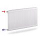 Jekleni panelni radiator Purmo Compact (C) bel 700 x 600 x 152 mm - bocni prikljucek
