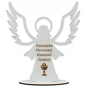 Angel spomina na prvo obhajilo s gravuro