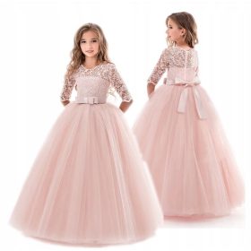 ELEGANTNA POROČNA OBLEKA S ČIPKO 152