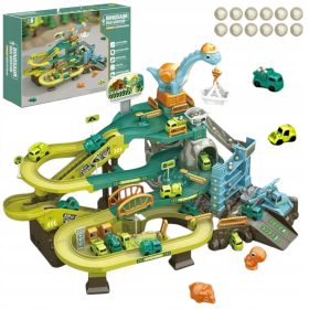   MEGA AVTOMOBILSKA TIRA PARKIRANJE VLAK VLAK ŽERJAV PREDOR ŽELEZNIŠKE POSTAJE