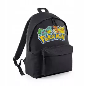 PLECAK SZKOLNI TURISTIČNI POKEMON ČRN