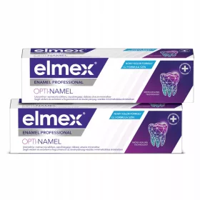   Optimized name: Profesionalna zobna pasta elmex® Opti-Namel 2x75 ml za zaščito pred erozijo

Optimized description: Pasta za zobe elmex® Opti-Namel 75 ml je zasnovana z unikatno tehnologijo Chito Acti
