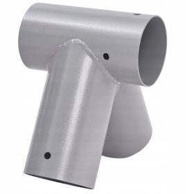 Kotnik za gugalnico 100x100 - okrogel 90 stopinj, siv