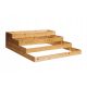 Mini vrtni rastlinjak 122 cm x 118 cm les