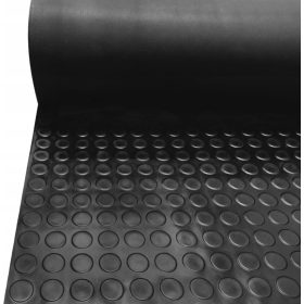 Gumijasta Talna Podloga Rubberpro 83cm x 120cm črna 3 mm