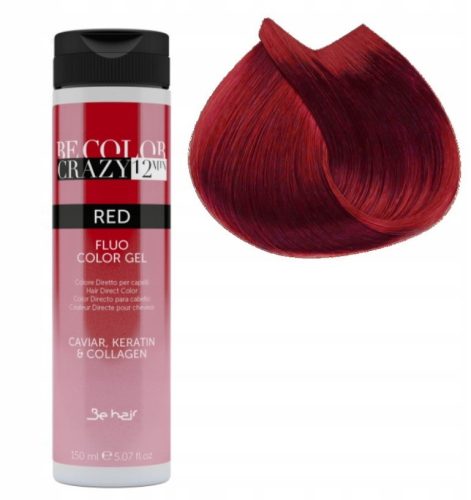 Be Hair Rdeči Toner za Lase