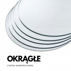  Zlato in krom stensko ogledalo, krog, 400 x 400 mm