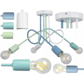 Stropna svetilka za otroke Pastel Žirandol Multikolor