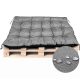 Gugalna klop za pohištvo iz palet s podlogo, 120x80 cm